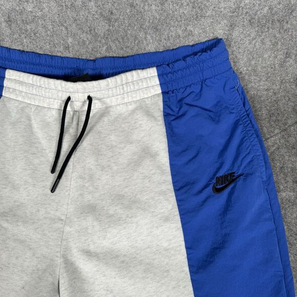 NIKE Sportswear Icon Clash Pants Size XL blue jogger sweatpants leggings RARE - Picture 5 of 8